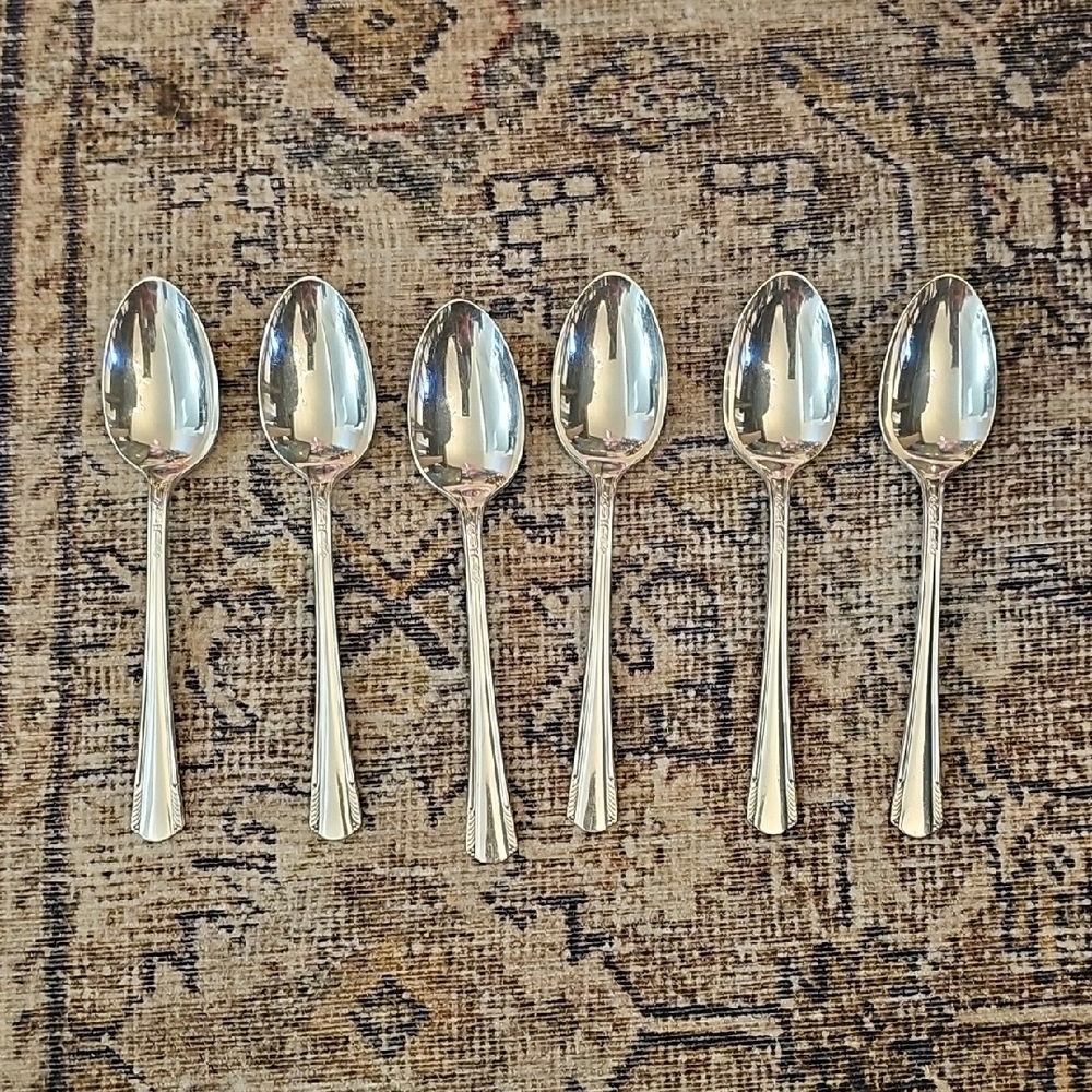 Wm. Rogers Chatham Soup Spoons Set Of 6